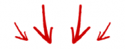 three red arrows